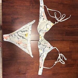 Floral Print Bikini Set